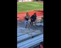 Teen gets karma giving mom dirty look 