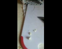 Sliced onions with ruffles layer long nails