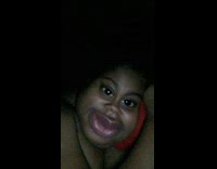 Girl startled by big mouth filter night