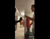 Boxing glove punch harmonica 