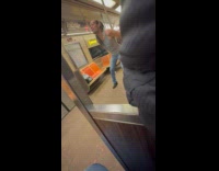 Guy talks back homophobic passenger shaming gay