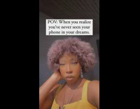 Woman realizes she never sees phone in dreams