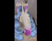 Toilet seat face filter works unicorn 