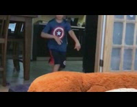 Collab KaleSaladIG - Boy gets hit face ball slow motion