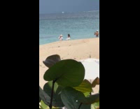 Collab IITW - Two women bikini walks while man films