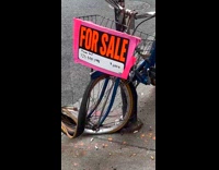 Collab WINY - Broken Bicycle for sale at street