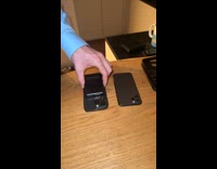 Latest iPhone model tested with strong magnet