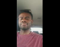 Baby shouts daddy in the back of the car