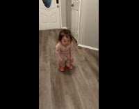 Toddler cries over chicken cutlet bra