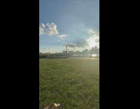 Woman arch back yoga pose ledge pier