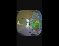 Woman trips on weed Wacker 