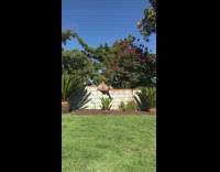 Girl gets hula hoop flips over wall 