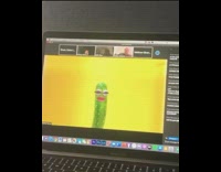 Guy pickle filter yellow background online class 