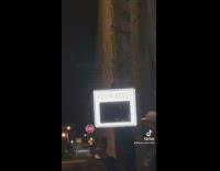 Girl runs past speed detector 11 mph