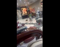 Foreign People Shouts as they Argue in Salon