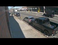 Chair fell from building because of wind