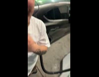 Man puts 1 dollar worth of gas