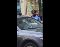 Man in Police Uniform Pranks People that Parks