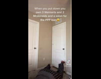 Guy hears knock on door PPP loan 
