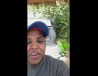 Man gets followed by ice cream truck 