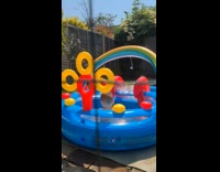 Man makes a skit about paddle pools 