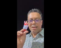 Man makes head joke with broken doll