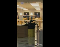 Guy spies on apple employees tiktok dance 