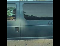 Collab WINY - Man on electric scooter with dog