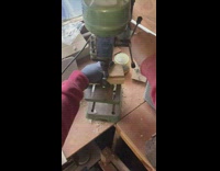 Guy accidentally stabs his hand carving wood 