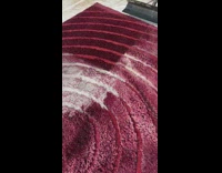 Cleaning water off of red wet rug