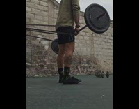 Guy exercises breaks resistance bands water leaks 