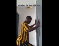 BitchIG2 - Man makes skit about door sign