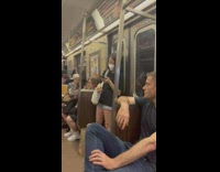 Guy who looks like jake gyllenhaal rides train 