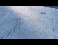 Filmer jokes about stopped car on street