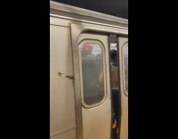 Music video in train with inflatable pool 