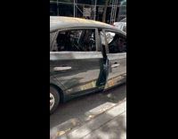 Collab winy - Wrecked car parked on street bumper inside part 2