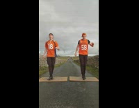 Two guys irish dance to Tiesto 