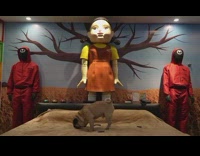 Pug gets fake shot squid games place