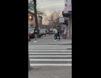 Guy film rap music video street corner