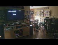 Dog hears DDOI intro runs to television 