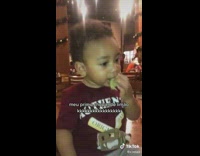 Kid cries after tasting sourness of lime