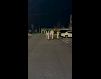 Friend group running at girls night