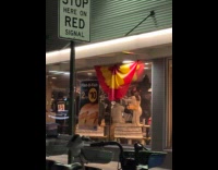 Collab WINY - People dances on the table of McDonalds