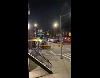 Bulldozer makes loud noise 