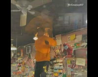 Collab FunBestVids - Orange sweater guy june bug dance challenge 