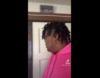 Guy in pink hoodie and beanie going to mcdonalds iced tea no ice 