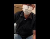 Filmer spreads its foot fingers inside salon