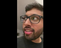 Guy sucks helium from balloon election