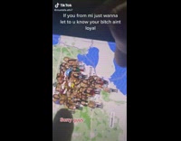 Collab BitchIG2 - Snapchat map with friend bitmojis