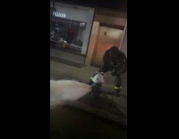 Collab WINY - Woman react to dirty water from fire hydrant